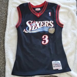 NBA Authentic HardwoodClassic Allen Iverson Jersey